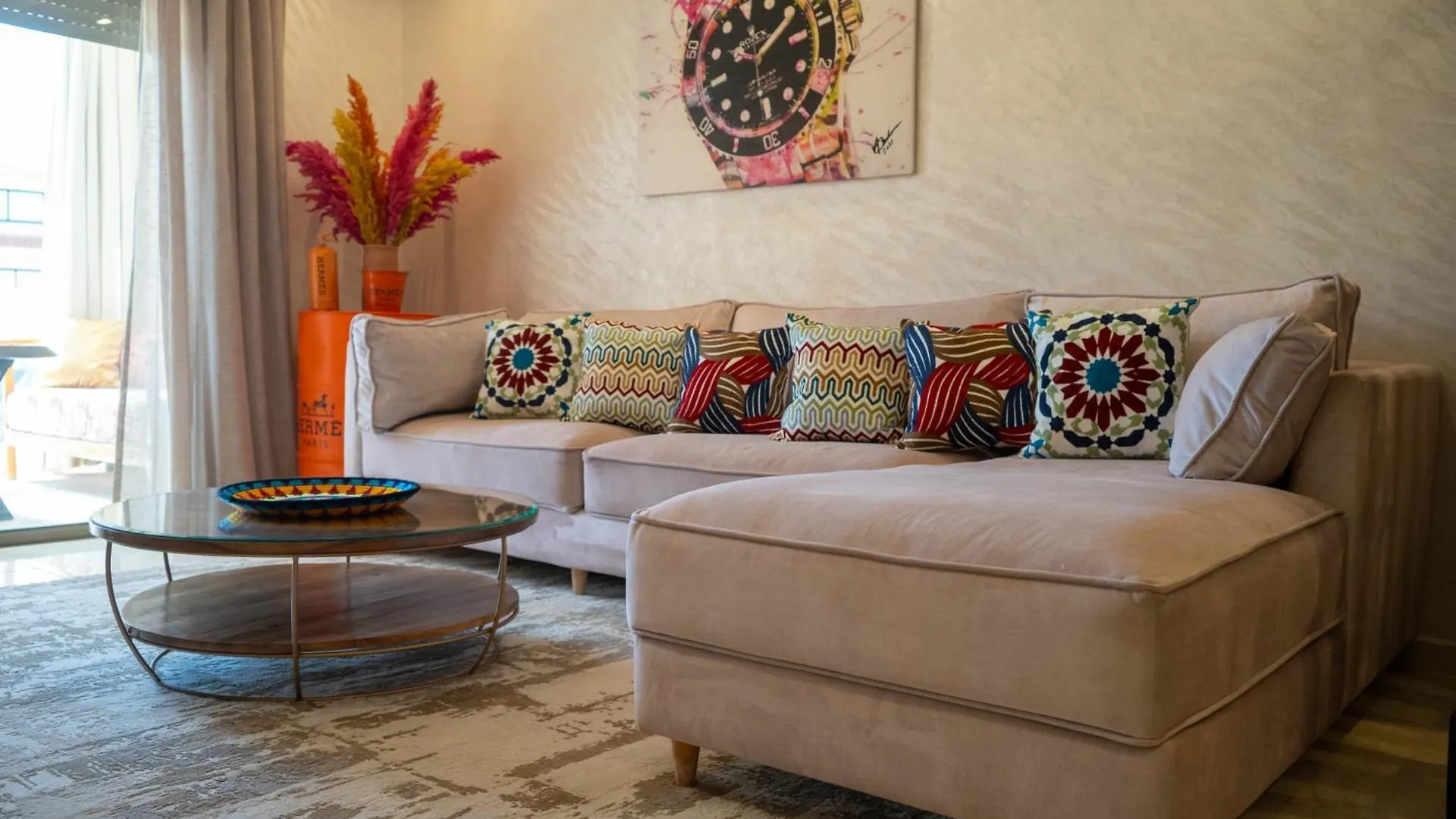 Magnifique Appartement Moderne De 2 Chambres Avec Piscine A 10 Min Du Centre De Marrakech Μαρακές Διαμέρισμα