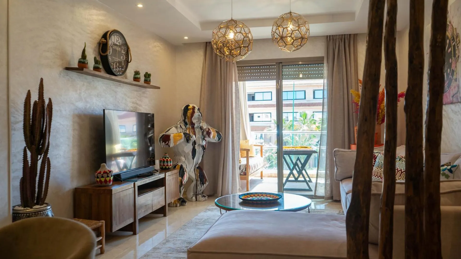 Magnifique Appartement Moderne De 2 Chambres Avec Piscine A 10 Min Du Centre De Marrakech Μαρακές 0*,  Μαρόκο