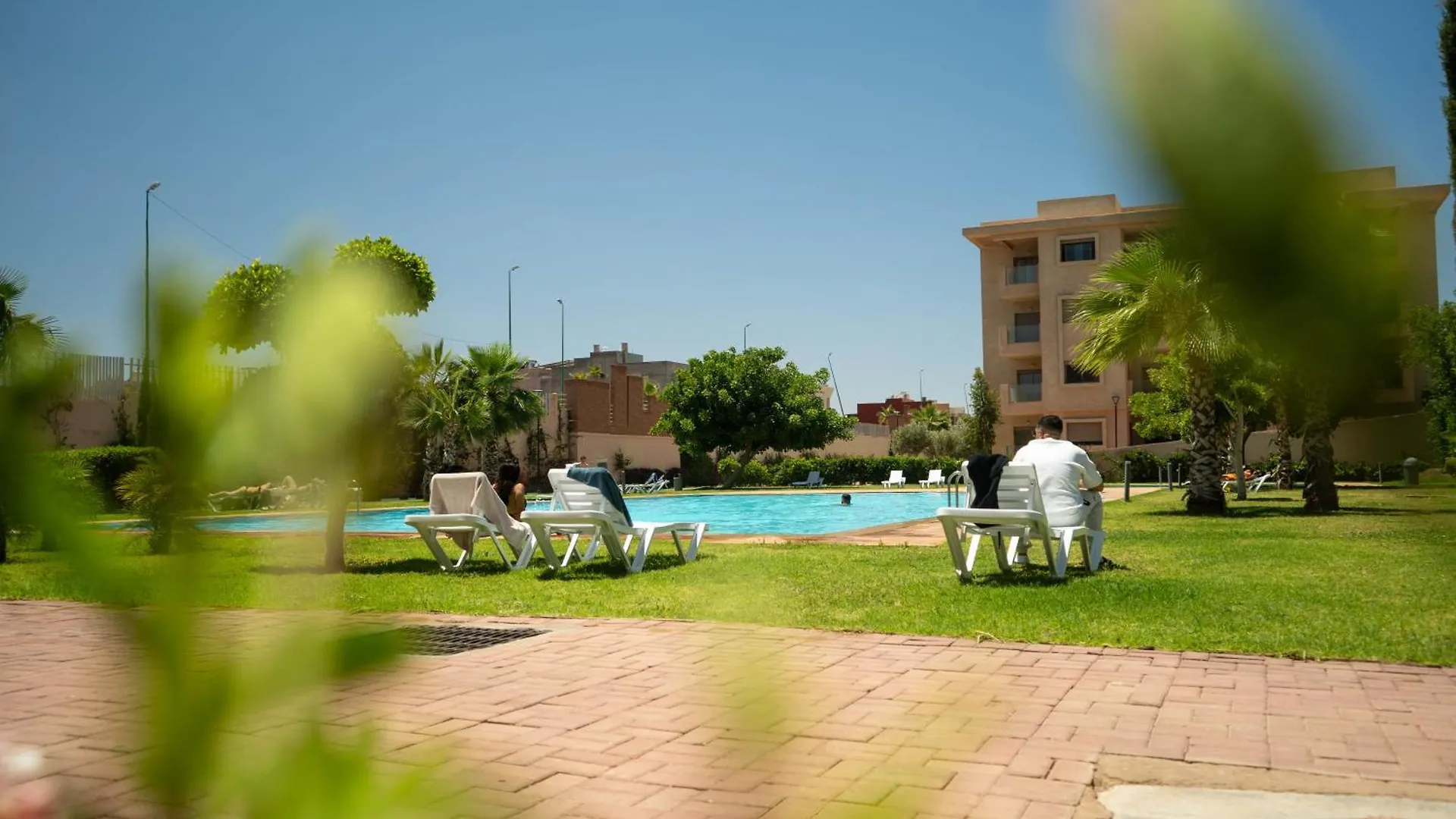 Διαμέρισμα Magnifique Appartement Moderne De 2 Chambres Avec Piscine A 10 Min Du Centre De Marrakech Μαρακές Μαρόκο